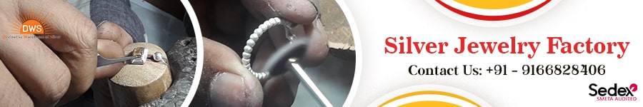 Silver Jewelry Factory in India